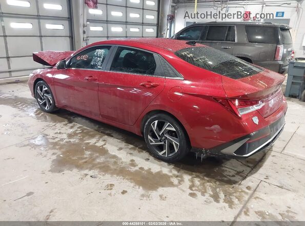 KMHLP4DG6RU843094 2024 HYUNDAI ELANTRA Red Trasero izquierdo