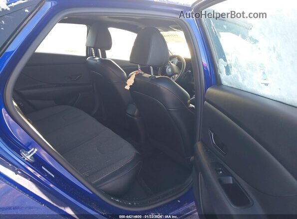 KMHLR4AF0MU202232 2021 HYUNDAI ELANTRA Blue Vista de la etiqueta del VIN