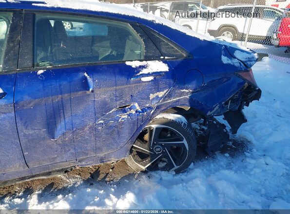 KMHLR4AF0MU202232 2021 HYUNDAI ELANTRA Blue Vista frontal