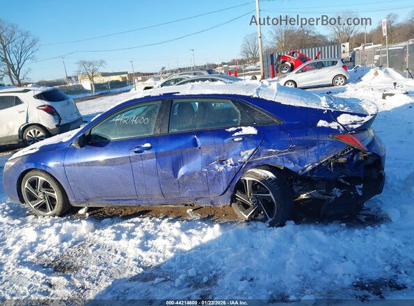 KMHLR4AF0MU202232 2021 HYUNDAI ELANTRA Blue 