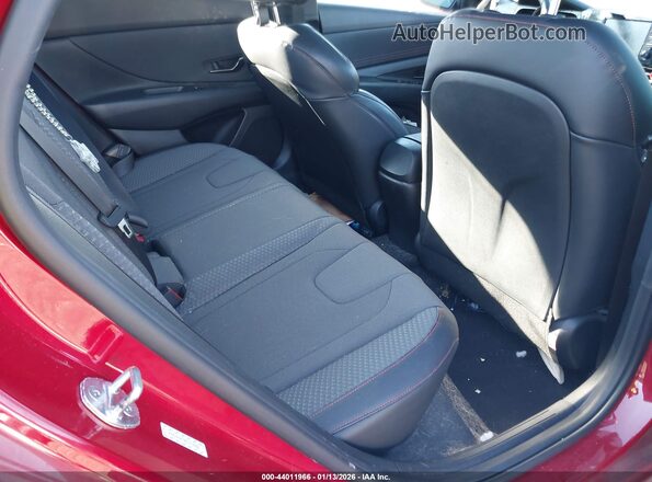 KMHLR4AF8NU274880 2022 HYUNDAI ELANTRA Красный Вид наклейки с VIN-кодом
