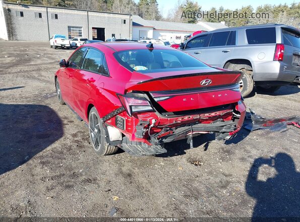 KMHLR4AF8NU274880 2022 HYUNDAI ELANTRA Красный Вид спереди