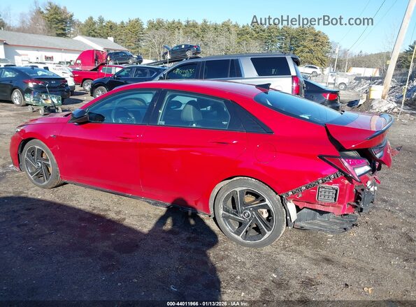 KMHLR4AF8NU274880 2022 HYUNDAI ELANTRA Красный Панорамный вид салона 360°