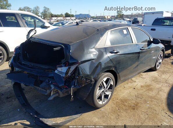 KMHLS4AG0PU464429 2023 HYUNDAI ELANTRA Black Tył prawy