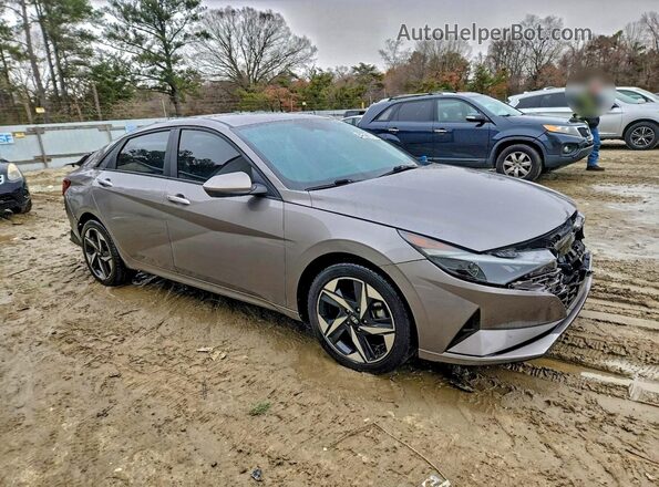 KMHLS4AG2PU596592 2023 HYUNDAI ELANTRA Gray Առջևի աջ