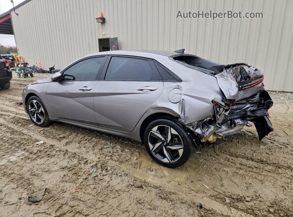 KMHLS4AG2PU596592 2023 HYUNDAI ELANTRA Gray Հետևի ձախ