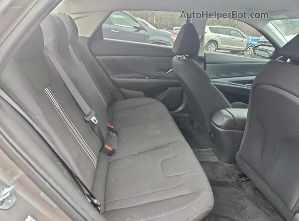 KMHLS4AG2PU596592 2023 HYUNDAI ELANTRA Gray Հետևի նստատեղերի տեսք