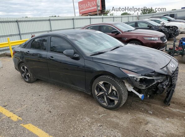KMHLS4AG4PU413189 2023 HYUNDAI ELANTRA Black 