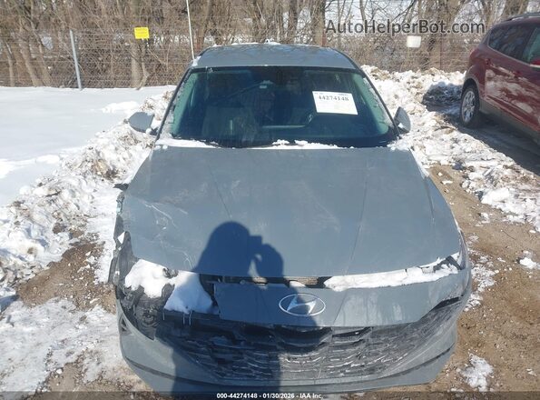 KMHLS4AG5MU211814 2021 HYUNDAI ELANTRA Gray ხელსაწყოთა პანელის ხედი