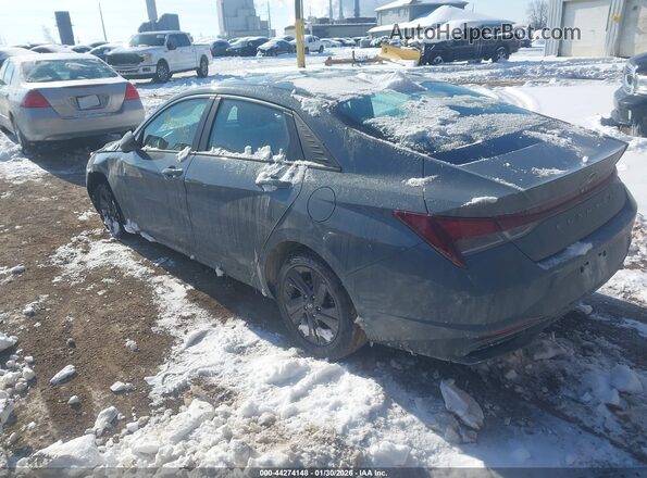 KMHLS4AG5MU211814 2021 HYUNDAI ELANTRA Gray უკანა მარცხენა