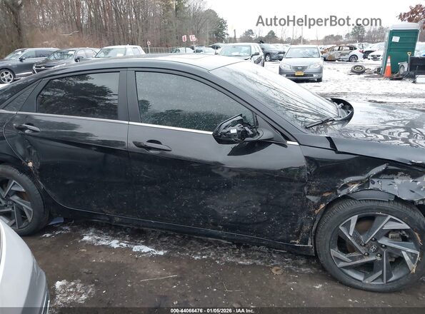 KMHLS4DG1RU749820 2024 HYUNDAI ELANTRA Black სალონის 360-გრადუსიანი ხედი