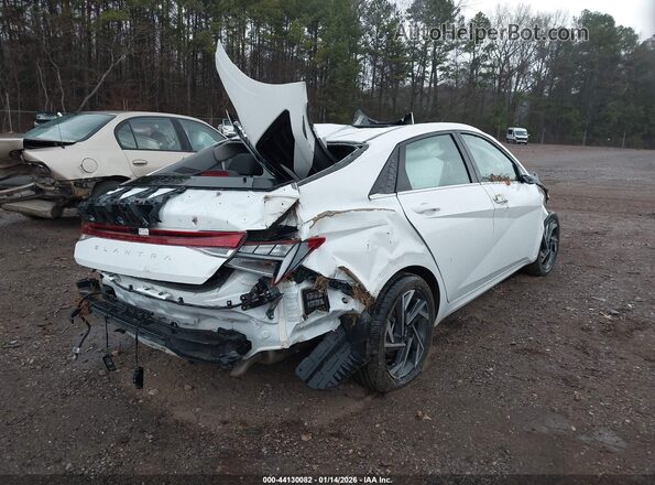 KMHLS4DG3SU873240 2025 HYUNDAI ELANTRA White 