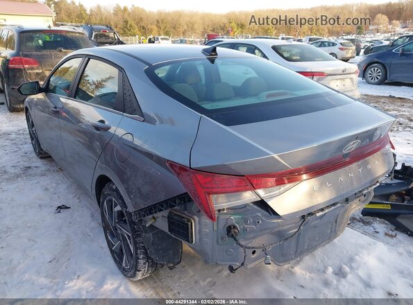 KMHLS4DG3SU893049 2025 HYUNDAI ELANTRA Серый Задняя левая четверть
