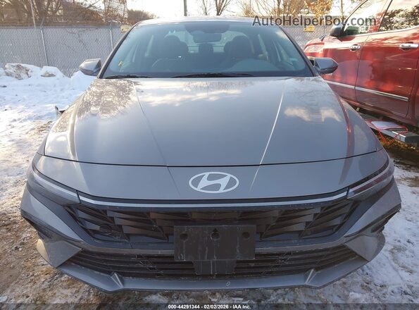KMHLS4DG3SU893049 2025 HYUNDAI ELANTRA Серый Вид задней части салона
