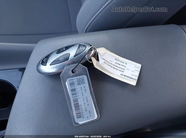 KMHLS4DG3SU893049 2025 HYUNDAI ELANTRA Серый Вид панели приборов