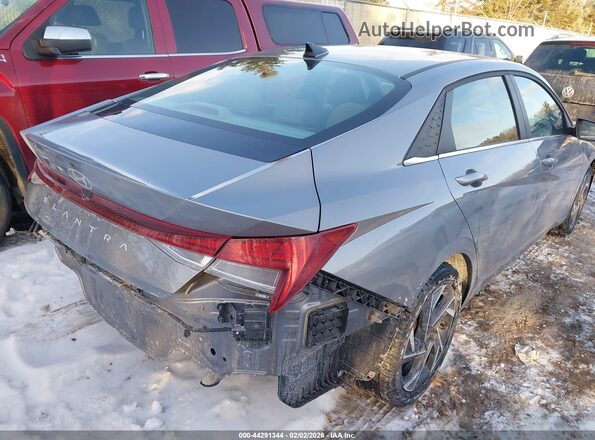 KMHLS4DG3SU893049 2025 HYUNDAI ELANTRA Серый Задняя правая четверть