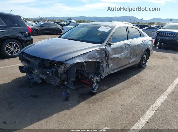KMHLS4DG4SU911820 2025 HYUNDAI ELANTRA Silver Вид спереду