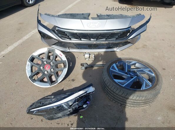 KMHLS4DG4SU911820 2025 HYUNDAI ELANTRA Silver Вид щитка приладів