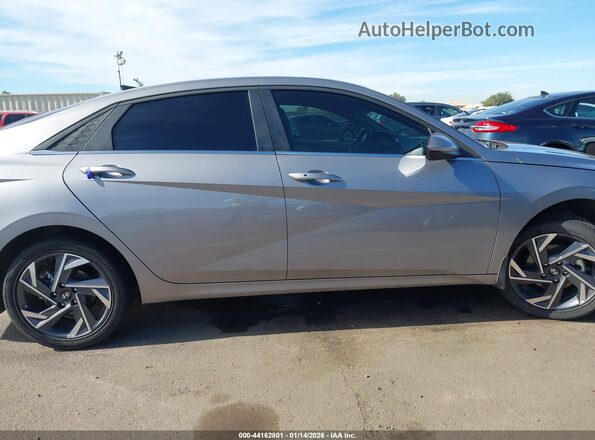 KMHLS4DG4SU911820 2025 HYUNDAI ELANTRA Silver Панорамний вид салону 360°