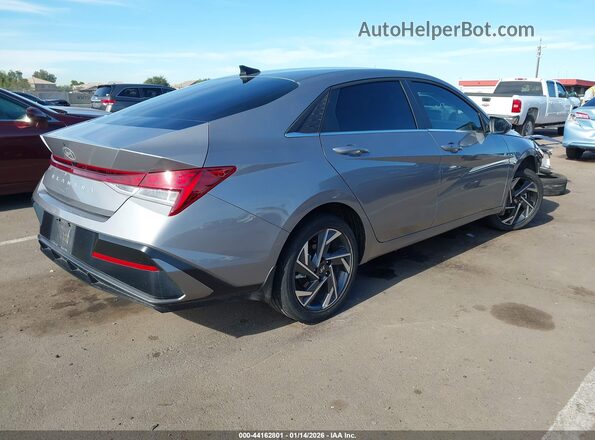 KMHLS4DG4SU911820 2025 HYUNDAI ELANTRA Silver Задня права чверть