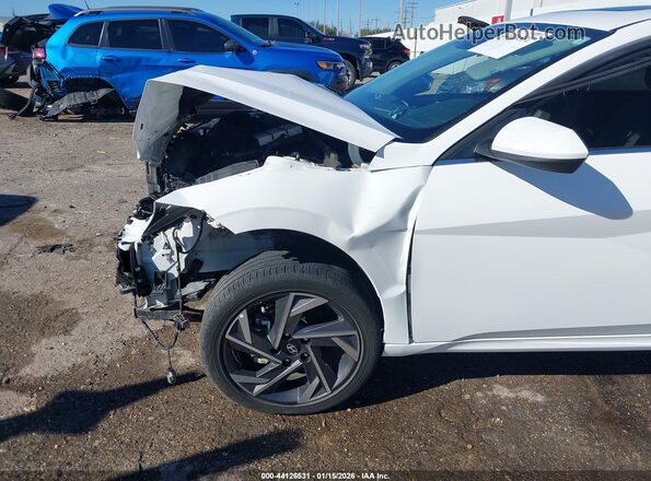 KMHLS4DG4SU912479 2025 HYUNDAI ELANTRA White 