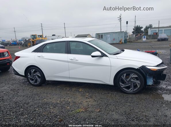 KMHLS4DG5SU027062 2025 HYUNDAI ELANTRA White Панорамний вид салону 360°