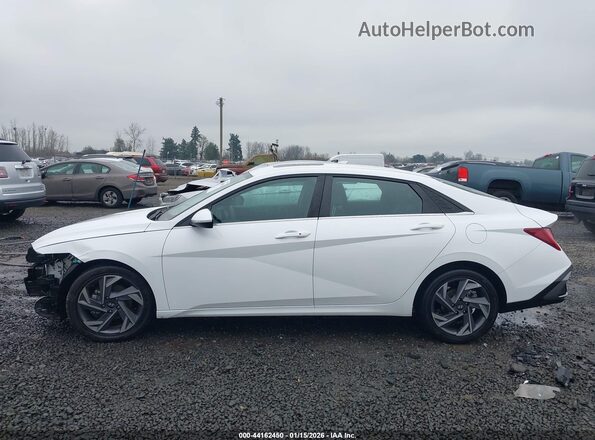 KMHLS4DG5SU027062 2025 HYUNDAI ELANTRA White 