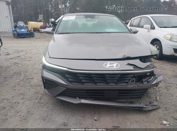 KMHLS4DG6SU852673 2025 HYUNDAI ELANTRA Gray Вид щитка приладів