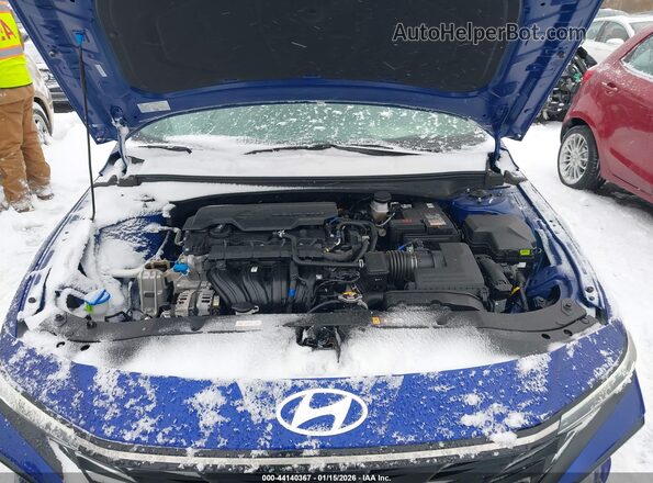 KMHLS4DG7SU031131 2025 HYUNDAI ELANTRA Blue Հետևի տեսք