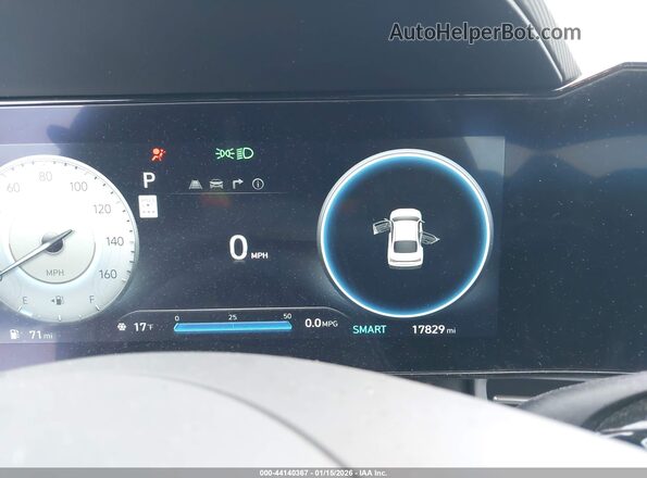 KMHLS4DG7SU031131 2025 HYUNDAI ELANTRA Blue 