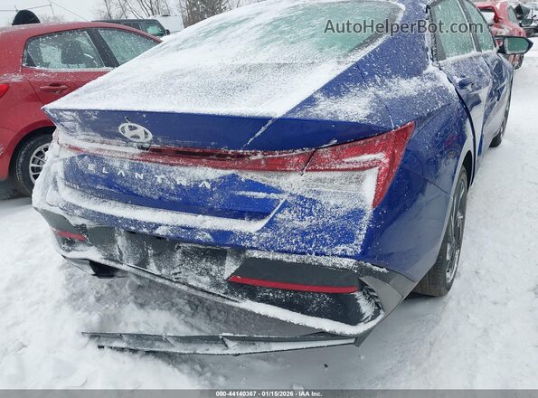 KMHLS4DG7SU031131 2025 HYUNDAI ELANTRA Blue 