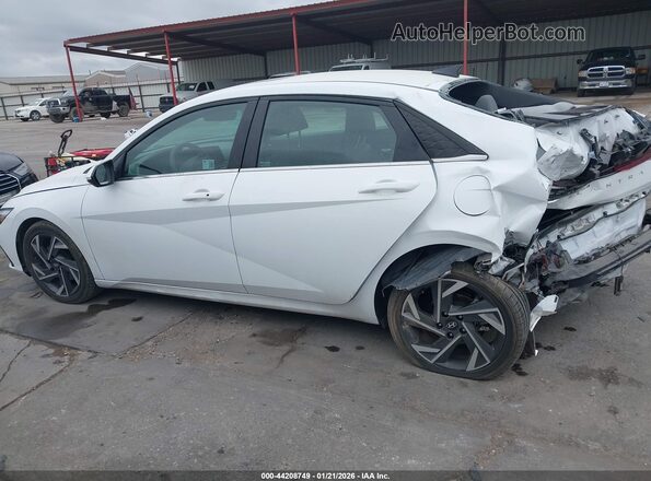KMHLS4DG7SU921029 2025 HYUNDAI ELANTRA White 