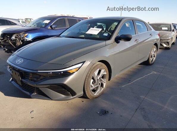 KMHLS4DG8SU880233 2025 HYUNDAI ELANTRA Gray 
