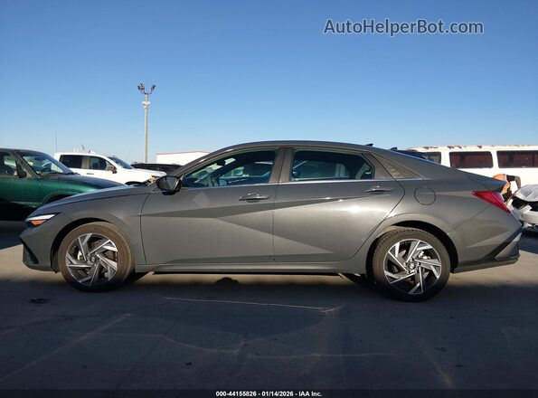 KMHLS4DG8SU880233 2025 HYUNDAI ELANTRA Gray 