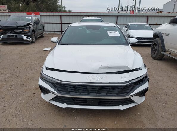 KMHLS4DGXSU951593 2025 HYUNDAI ELANTRA Белый 