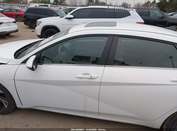 KMHLS4DGXSU951593 2025 HYUNDAI ELANTRA Белый 