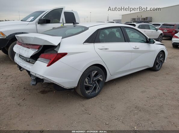 KMHLS4DGXSU951593 2025 HYUNDAI ELANTRA Белый 
