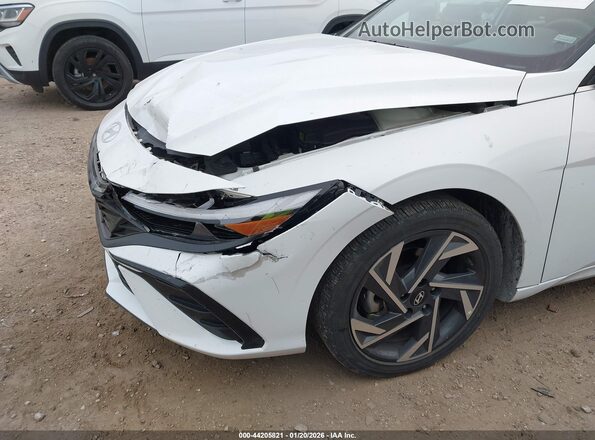 KMHLS4DGXSU951593 2025 HYUNDAI ELANTRA Белый 