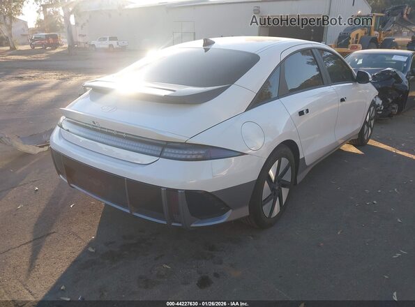 KMHM24AA3RA070296 2024 HYUNDAI IONIQ 6 White Հետևի աջ
