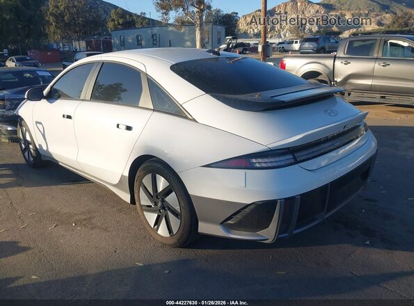 KMHM24AA3RA070296 2024 HYUNDAI IONIQ 6 White Հետևի ձախ