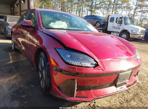 KMHM24AA8RA059908 2024 HYUNDAI IONIQ 6 Red წინა ხედი