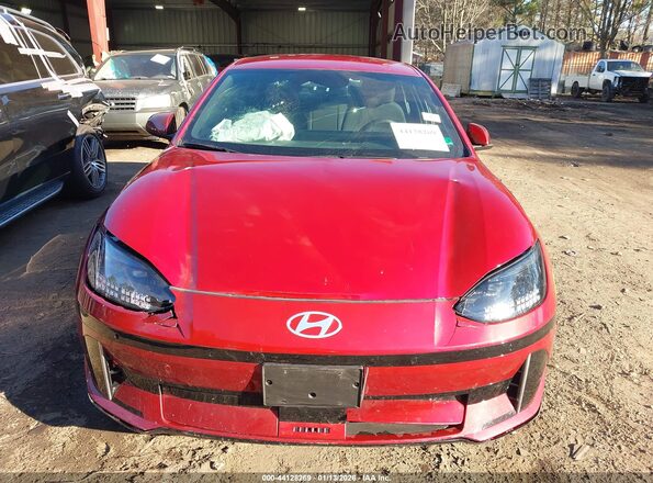 KMHM24AA8RA059908 2024 HYUNDAI IONIQ 6 Red უკანა სალონის ხედი