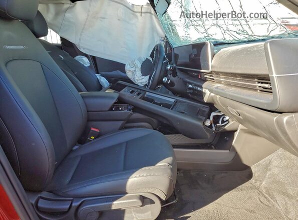 KMHM34AA1SA090937 2025 HYUNDAI IONIQ Red Widok wnętrza z przodu
