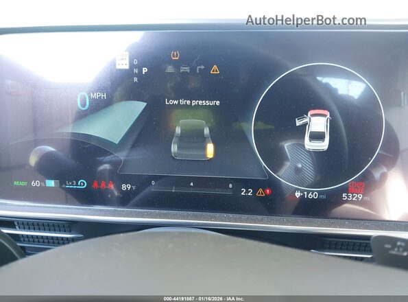 KMHM34AA2SA083267 2025 HYUNDAI IONIQ 6 White უკანა სავარძლების ხედი
