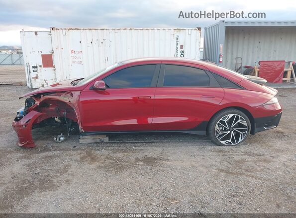 KMHM34AC3PA037553 2023 HYUNDAI IONIQ 6 Red 
