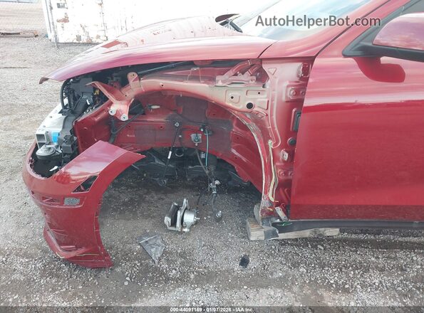 KMHM34AC3PA037553 2023 HYUNDAI IONIQ 6 Red Vista frontal