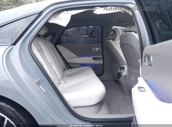 KMHM34AC4RA076932 2024 HYUNDAI IONIQ 6 Gray Widok naklejki z numerem VIN