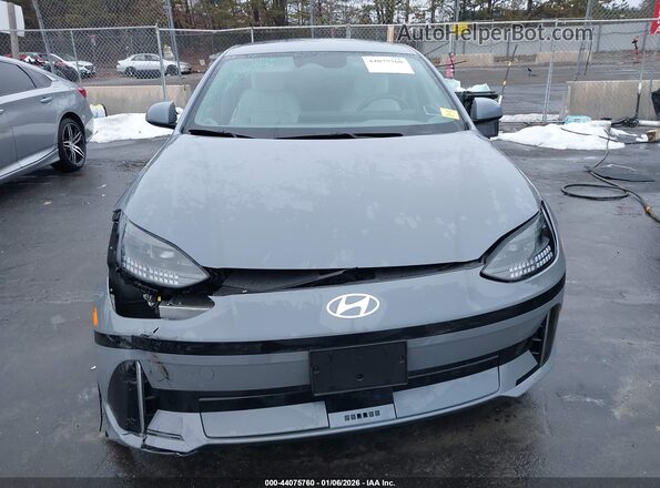 KMHM34AC4RA076932 2024 HYUNDAI IONIQ 6 Gray Widok zestawu wskaźników