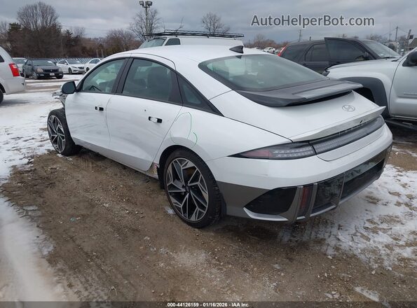 KMHM34AC4SA087094 2025 HYUNDAI IONIQ 6 White Tył lewy