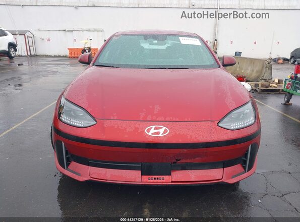 KMHM34AC6PA023629 2023 HYUNDAI IONIQ 6 Red Widok zestawu wskaźników